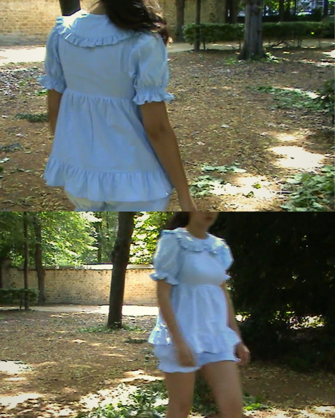 The Alice Ruffled Collar Top