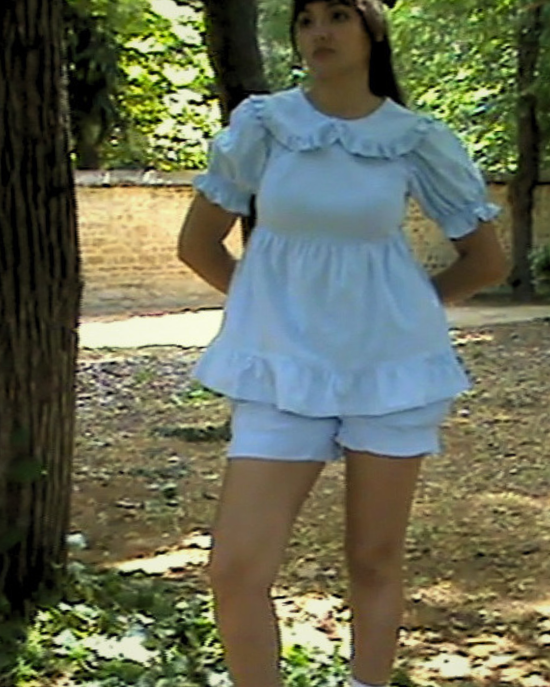 The Alice Ruffled Collar Top