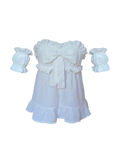 The White Rabbit Off The Shoulder Top